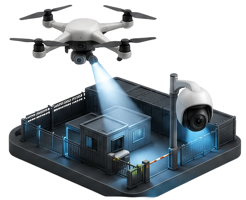 Drone Surveillance & Security Monitoring